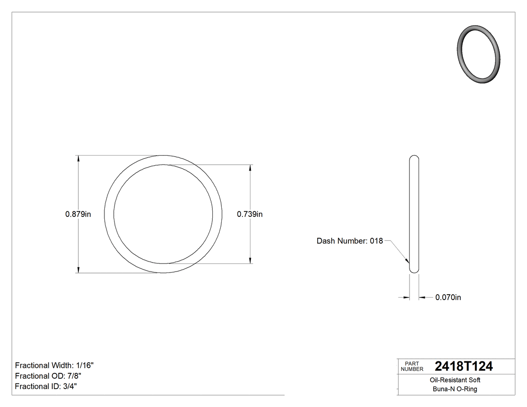 Technical drawing - 2418T124